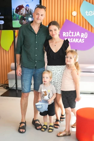Grigaļu ģimene 2022. gada vasarā.
