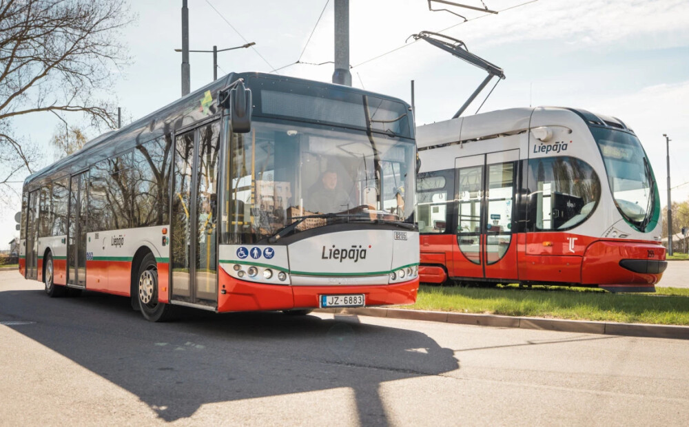 Pārkrāso visus Liepājas pilsētas autobusus