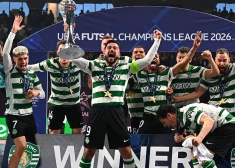 "Sporting" triumfē UEFA Čempionu līgā telpu futbolā, pieveicot "Riga" pāridarītāju