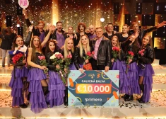 Preiļu purpura koris Daiņa Skuteļa vadībā triumfē "Koru karos". FOTO