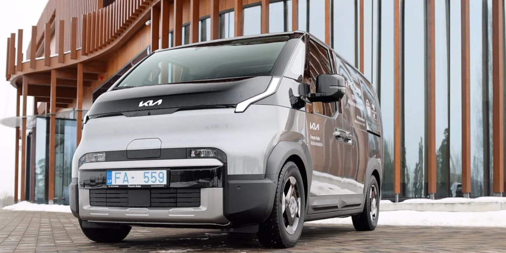 Jaunais Kia PV5 pierāda, ka elektroauto ēra sasniegusi arī komerctransportu.