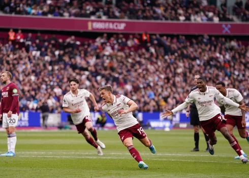 Londonas "Arsenal" svin gūtos vārtus.