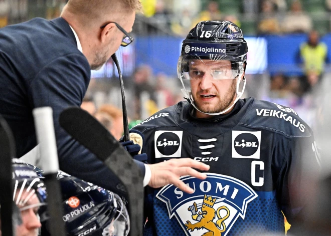 Latvijas pretiniece Somija uz pasaules čempionātu vedīs veselus 12 NHL hokejistus