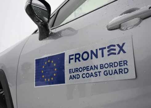 "Frontex" logo.