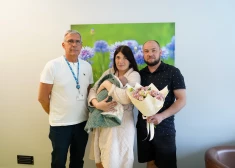 Mātes dienā Ventspils slimnīcā sagaidīts šī gada 100. mazulītis