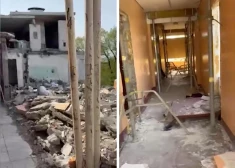 Жильцы дома на Баускас впервые вернулись в квартиры после взрыва - на сбор вещей им дали 2 часа