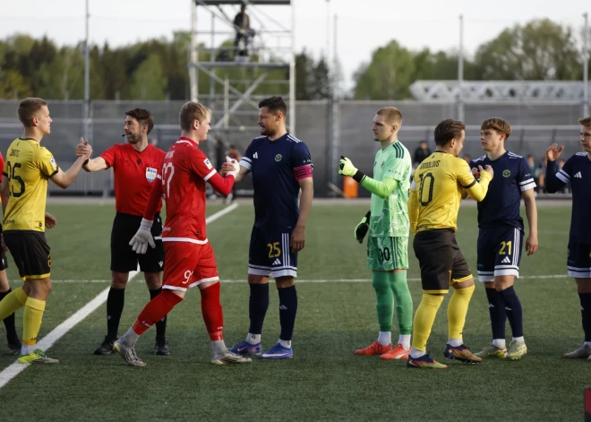 "Tukums 2000" futbolisti kompensācijas laikā izrauj neizšķirtu ar "Super Novu"
