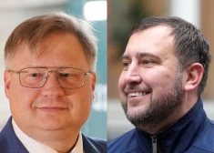 Rīgas domes deputāti izvicina dūres kameru priekšā - centrā atkal Brēmanis