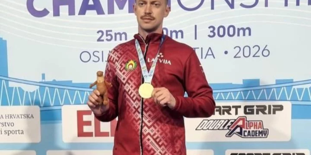 Emīls Vasermanis (foto: Latvijas Šaušanas federācija / Facebook)