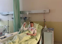 "Par laimi viss bija kārtībā!" Čehu sportists pēc avārijas rallijkrosa pirmajā posmā Biķerniekos pabijis slimnīcā
