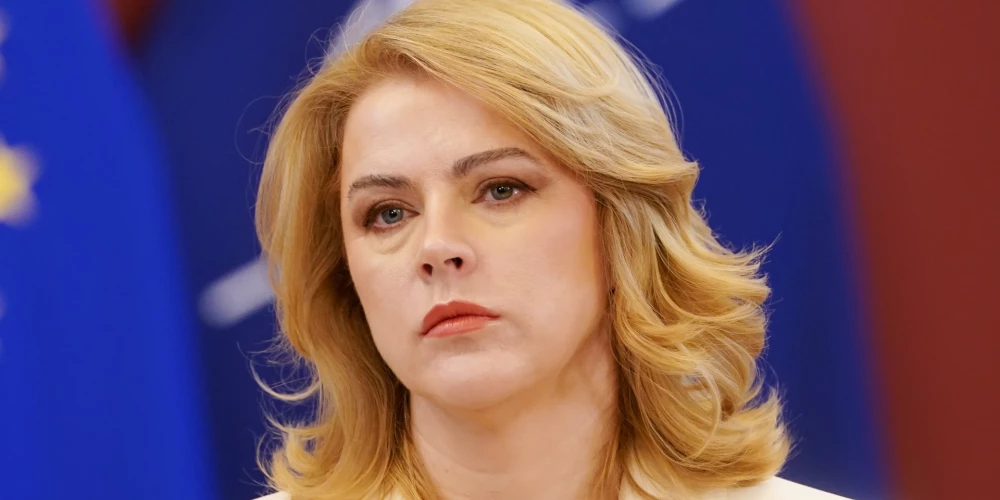 Ministru prezidente Evika Siliņa.