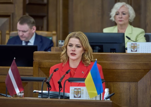 Ministru prezidente Evika Siliņa.