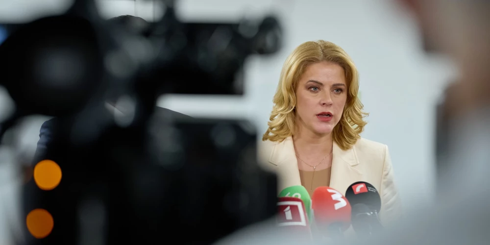 Ministru prezidente Evika Siliņa.