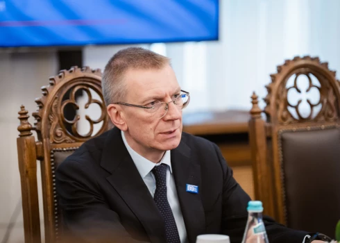 Valsts prezidents Edgars Rinkēvičs.