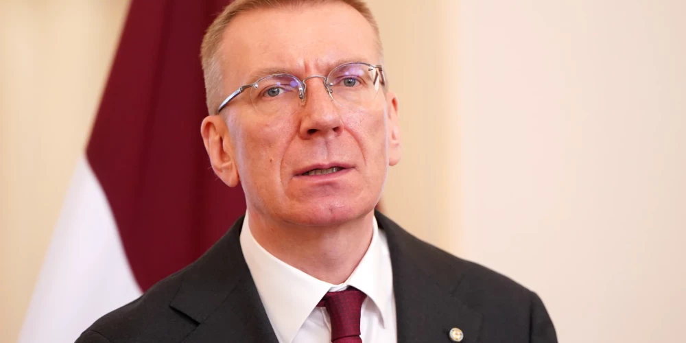 Latvijas prezidents Edgars Rinkēvičs.
