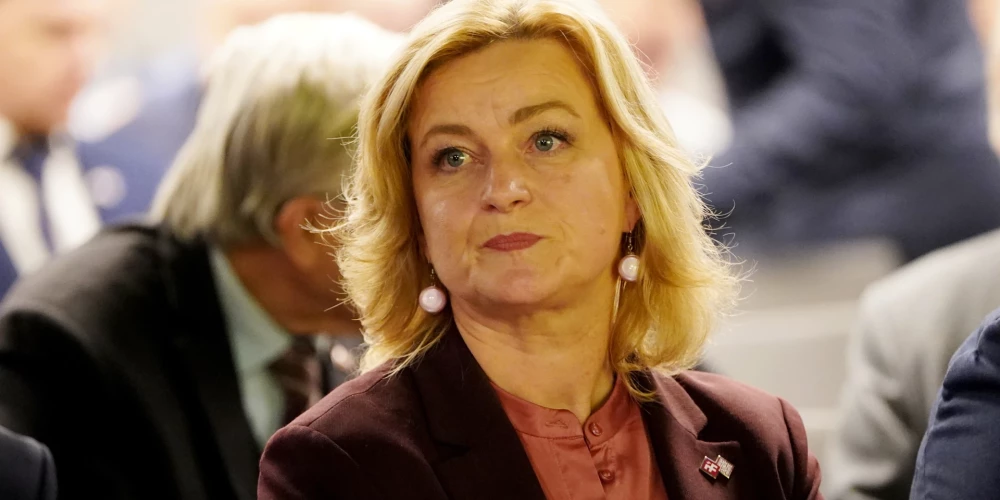  Nacionālās apvienības partijas priekšsēdētāja Ilze Indriksone.