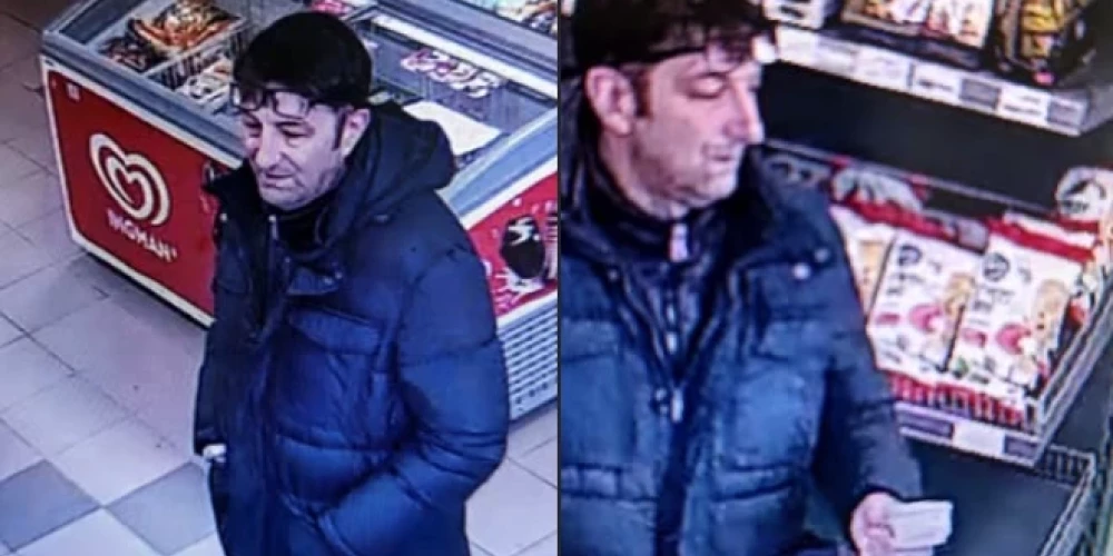 Meklētais Latvijas bankomātu apzadzējs (foto: Valsts policija)