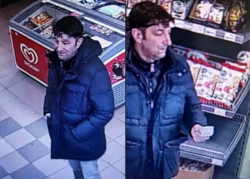 Meklētais Latvijas bankomātu apzadzējs (foto: Valsts policija)