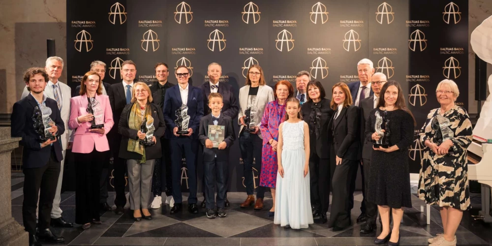 "Baltijas Balva / Baltic Awards" laureāti (foto: Ieva Makare)