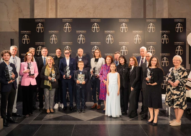 Pasniegta "Baltijas Balva / Baltic Awards 2026" - prestižs starptautisks apbalvojums, kas godina izcilību zinātnē, kultūrā un arhitektūrā Baltijas valstīs