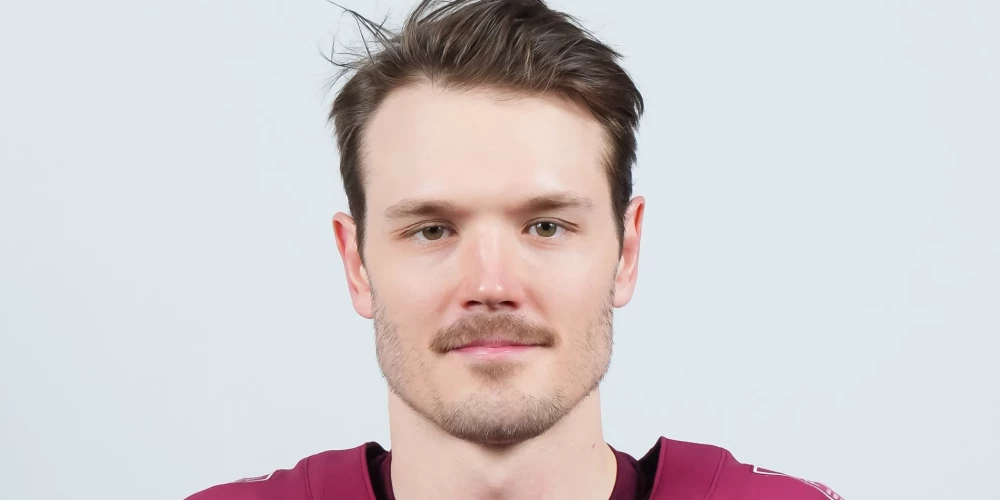 Latvijas hokeja izlases kapteinis Rūdolfs Balcers.