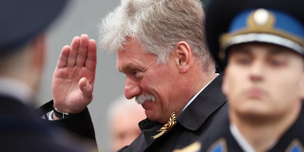 Kremļa diktatora Vladimira Putina runasvīrs Dmitrijs Peskovs