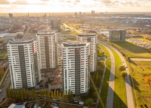 Строительный бум в Риге смещается на периферию.