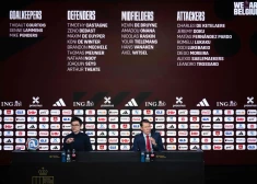 Beļģijas futbola izlase sastāvā iekļauj pieredzējušus futbolistus ar Lukaku, Kurtuā un De Breini priekšgalā