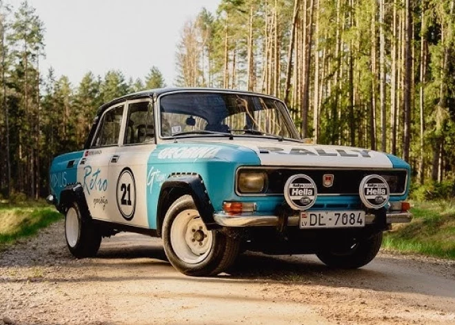 Grobiņa aicina uz pilsētas svētkiem ar iespaidīgu retro auto ralliju