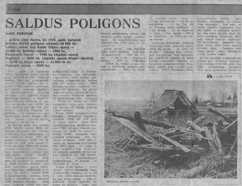 1992. gada 22. maijā “Neatkarīgā Cīņa” raksta par padomju okupantu posta darbiem Zvārdē.