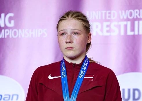 Darja Markova. (foto: Latvijas Sporta cīņas federācija/Facebook/United World Wrestling)
