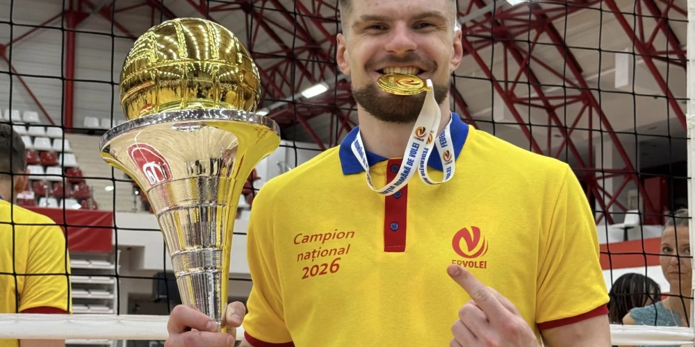 Jānis Eduards Medenis. (foto: Latvijas Volejbola federācija).
