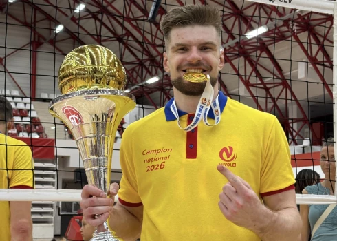 Jānis Eduards Medenis. (foto: Latvijas Volejbola federācija).