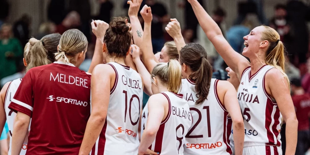 Otrajā pārbaudes spēlē latvietes piekāpās ar 69:76.