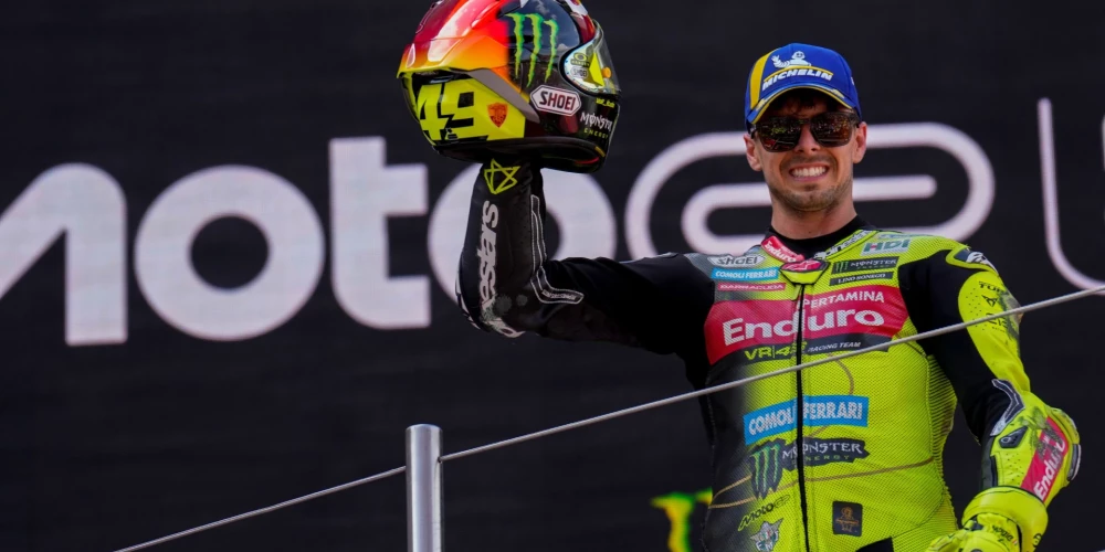 Di Džannantonio uzvar "MotoGP" sestajā posmā.