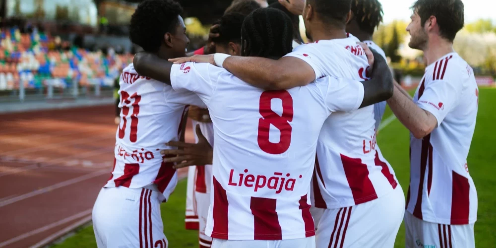 "Liepājas" futbolisti uzvar "Daugavpili".