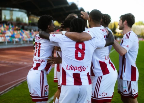 "Liepājas" futbolisti uzvar "Daugavpili".