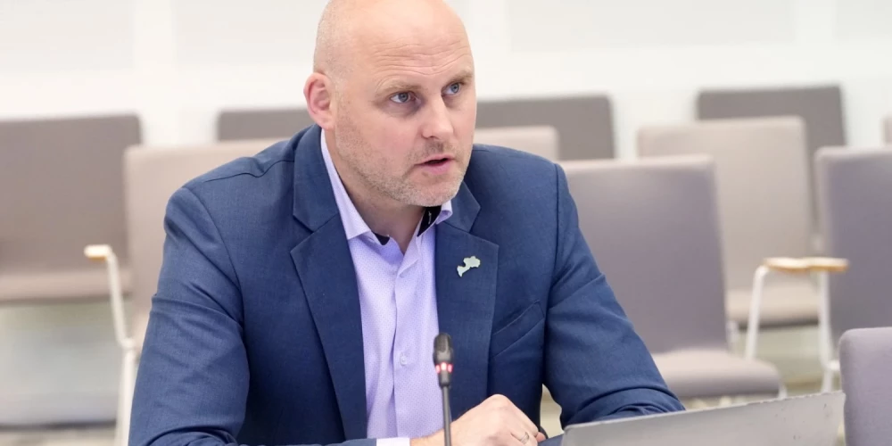 Premjera amatam nominētais "Apvienotā saraksta" (AS) politiķis Andris Kulbergs.