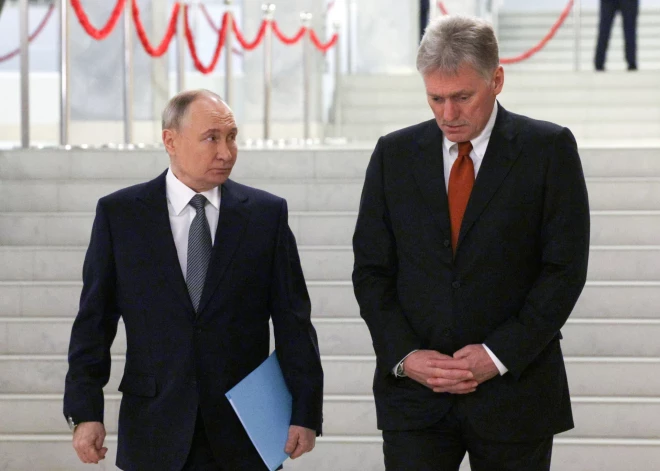Peskovs aicina Eiropas līderus pazvanīt Putinam