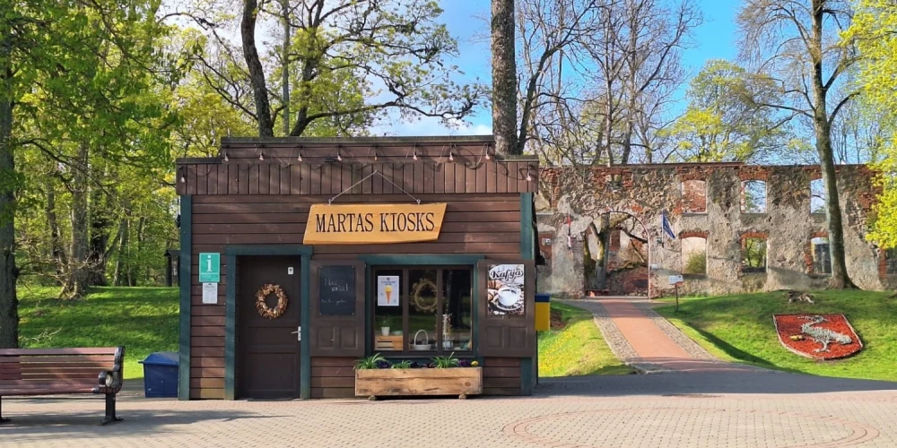 "Martas kiosks" ļauj atsperties jaunajiem un esošajiem mājražotājiem.