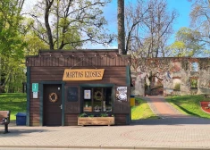 “Martas kiosks” Grobiņā priecē vietējos un pilsētas viesus