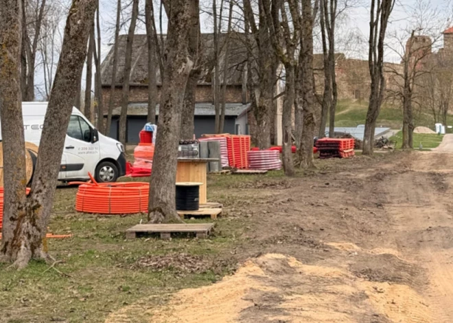 Bauskas novada pašvaldība turpina Pilskalna parka teritorijas labiekārtošanu