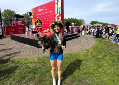 Orientēšanās  jaunais talants Ilze Jumiķe spīd pusmaratona distancē RIMI Rīgas maratonā