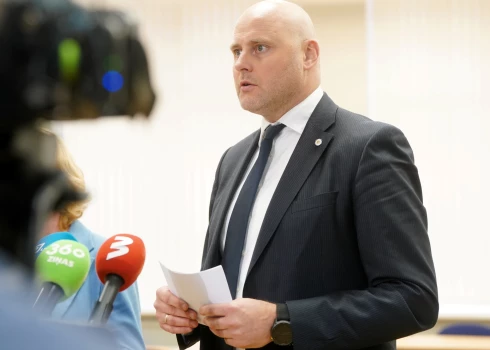 Premjera amatam nominētais "Apvienotā saraksta" politiķis, Saeimas deputāts Andris Kulbergs.