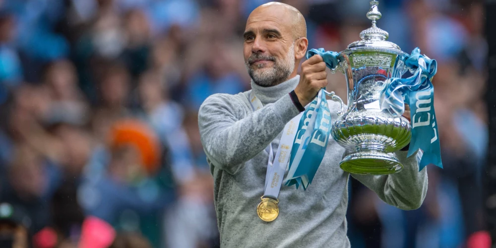 Hoseps Gvardiola ar "City" ticis pie 20 tituliem visu turnīru ieskaitē.