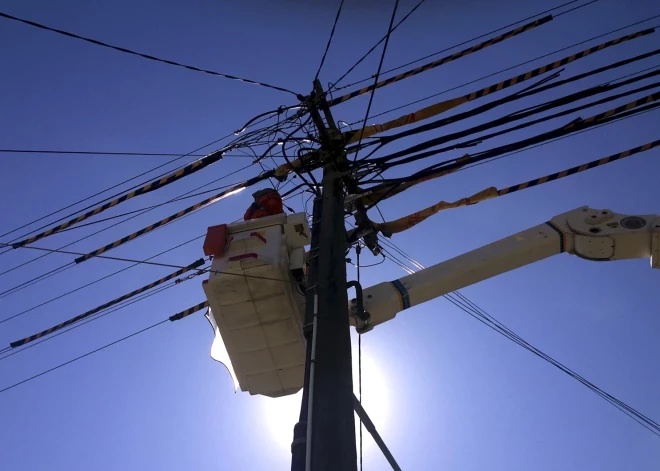 Atjaunota elektroapgāde Latvijas austrumu daļā