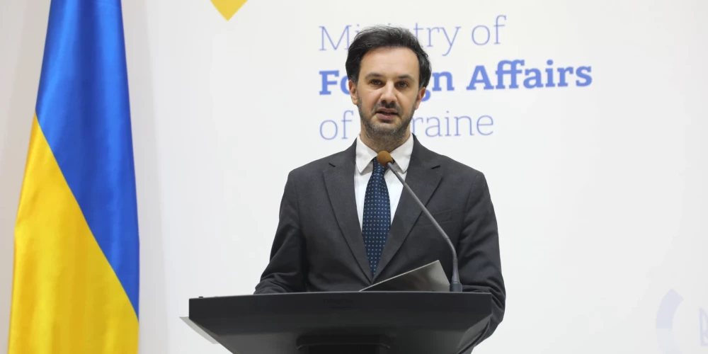 Ukrainas Ārlietu ministrijas (ĀM) preses pārstāvis Heorhijs Tihijs.