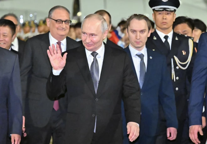 Владимир Путин прибыл в Пекин с государственным визитом в Китай, 19 мая 2026 года.