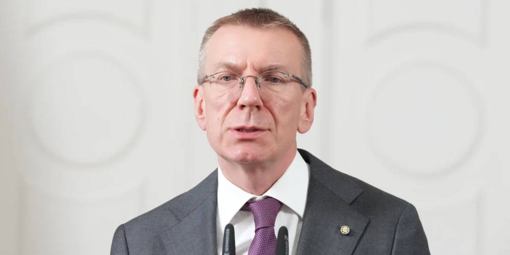 Valsts prezidents Edgars Rinkēvičs.
