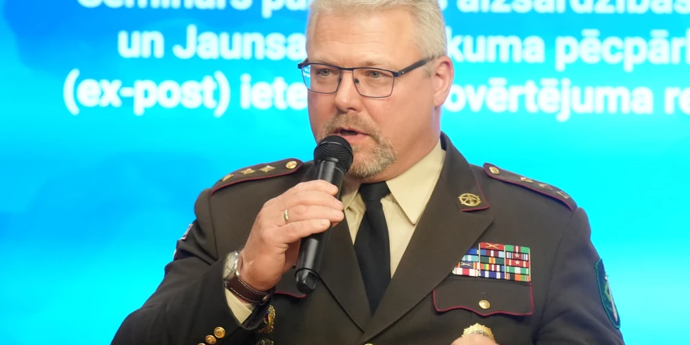 Jaunsardzes centra direktors pulkvedis Valts Āboliņš.